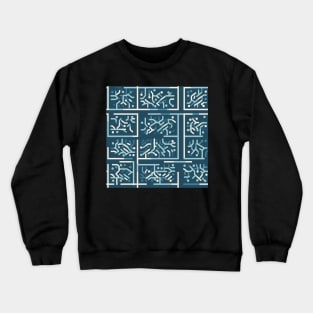 Creative mindset - Abstract Mindset Seamless Pattern Crewneck Sweatshirt